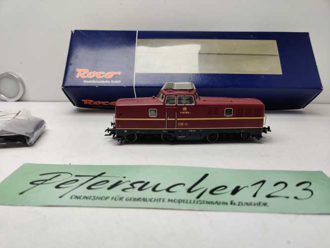 Roco H0 DC 43648 / Diesellok V100 1064 / DB / Analog / altrote Lackierung / Epoche III / OVP