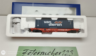 Roco H0 DC 66703   Taschenwagen "VAN DIEREN" / DB-AG / OVP