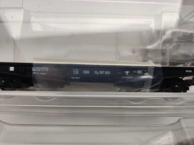 Roco H0 DC 67108 Schwerlastwagen Ssy Panzerhaubitzen M7B2 / NEM / ÖBB / OVP