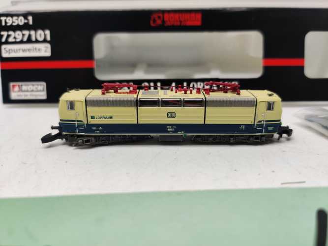 Rokuhan Z DC 7297101 / Elektrolokomotive BR 181 211-4 "Lorraine" / DB / Digital-Umbau / OVP