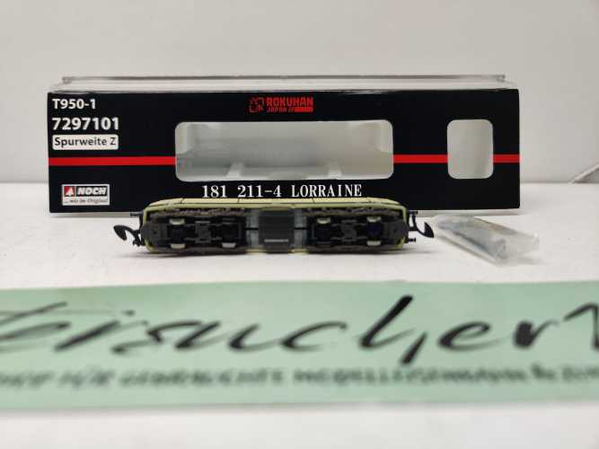 Rokuhan Z DC 7297101 / Elektrolokomotive BR 181 211-4 "Lorraine" / DB / Digital-Umbau / OVP