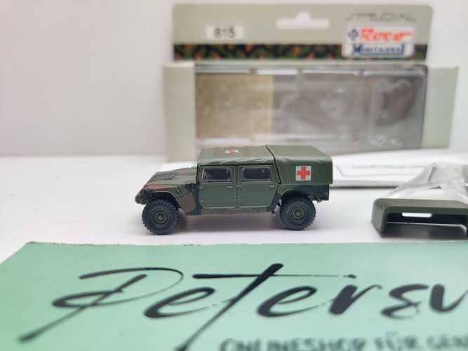 Roco Minitanks H0 815 HMMWV M1038 W/W Fracht-/Mannschaftstransporter / 1:87 / OVP