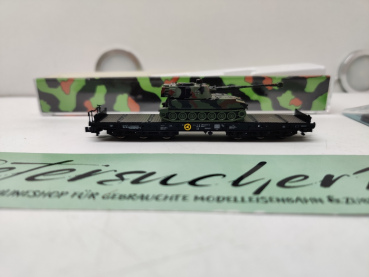 Roco N DC 925 / Schwerlastwagen mit Panzerhaubitze / DB / OVP