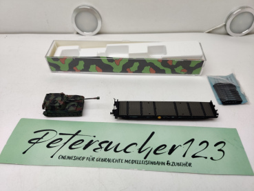 Roco N DC 925 / Schwerlastwagen mit Panzerhaubitze / DB / OVP