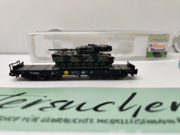 Roco N DC 932 / 6-achziger Schwerlastwagen mit Militärbeladung / OVP