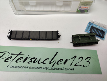 Roco N DC 932 / 6-achziger Schwerlastwagen mit Militärbeladung / OVP