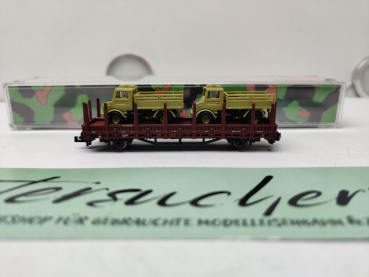 Roco N DC 935 / Minitanks Rungenwagen mit UNIMOG / OVP