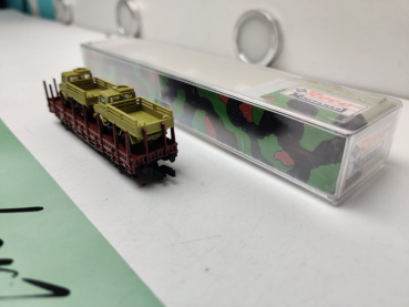 Roco N DC 935 / Minitanks Rungenwagen mit UNIMOG / OVP
