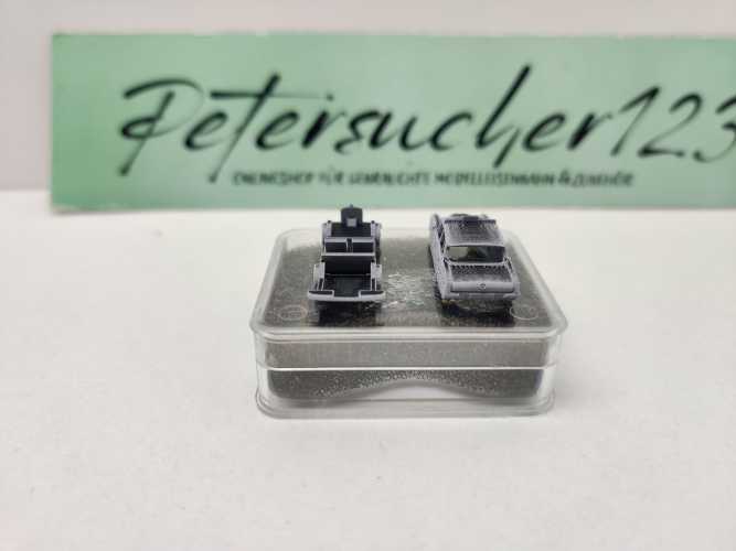 RAILNSCALE N N2114 Mercedes 190D Taxi Heckflosse / Bausatz / 1:160 / OVP