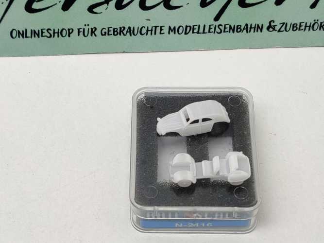 RAILNSCALE N N2116 Citroën 2CV "ENTE" Viertürer / Bausatz / 1:160 / OVP
