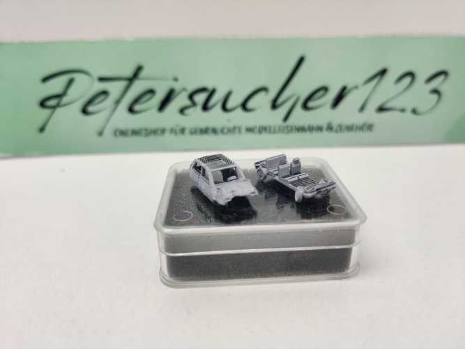 RAILNSCALE N N2247 Renault 5 Unfall / Bausatz / 1:160 / OVP
