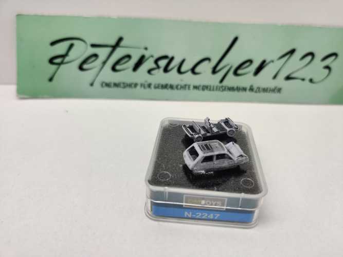 RAILNSCALE N N2247 Renault 5 Unfall / Bausatz / 1:160 / OVP