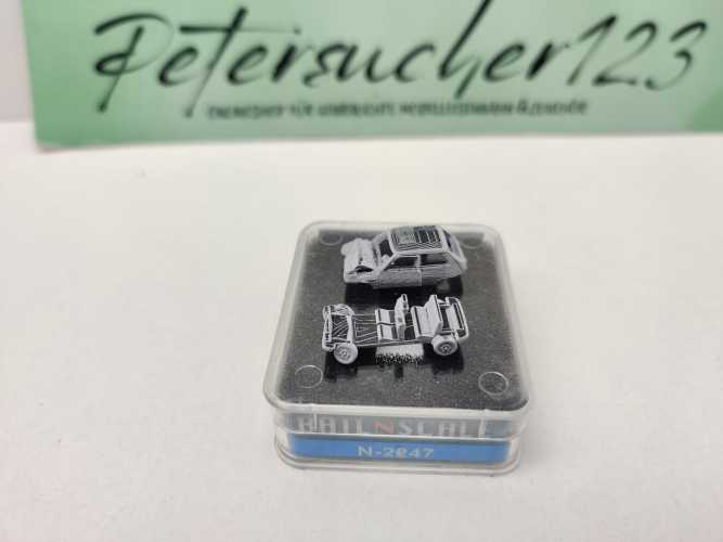 RAILNSCALE N N2247 Renault 5 Unfall / Bausatz / 1:160 / OVP