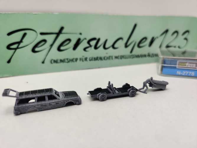 RAILNSCALE N N2778 Umzug mit VOLVO 245 / Bausatz / 1:160 / OVP
