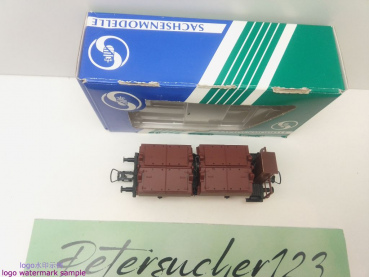 Sachsenmodelle H0 DC 18345 Kalkkübelwagen / Bad.-Soda-Fabr. / NEM / DB / OVP