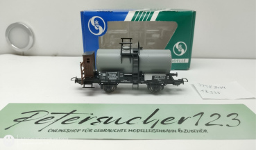 Sachsenmodelle H0 DC 18355 Kesselwagen Riesaer Öl Werke Einhorn & Co / DRG / OVP