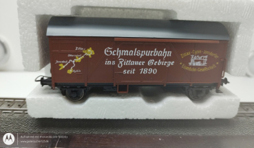 Sachsenmodelle H0 DC 18806 Ged. Güterwagen / Schmalspurbahn  OVP