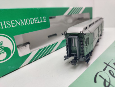 Sachsenmodelle H0 DC 14215 Postwagen "Hecht" Post4e / NEM / DR / OVP