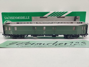 Sachsenmodelle H0 DC 14215 Postwagen "Hecht" Post4e / NEM / DR / OVP