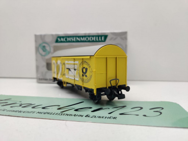 Sachsenmodelle H0 DC 78795 Post-Jahreswagen 2002 Gklms / NEM / DBP / OVP