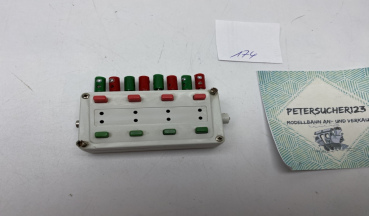 Märklin H0 7272 Stellpult + Stecker Weiß