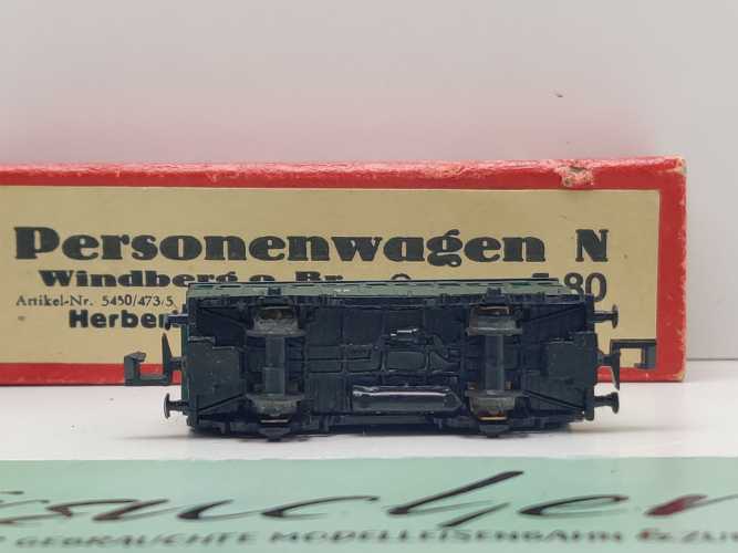 Herbert Stein N DC 5450/473/5 Abteilwagen 2.Kl B Sä 95 / DR / OVP