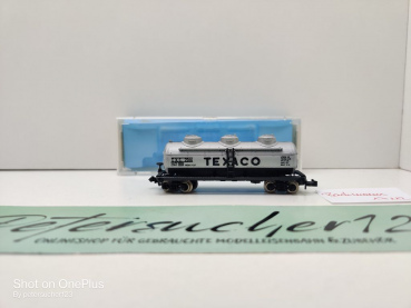Spur N DC US-Kesselwagen "Texaco" / 3 Dome / 4-achsig / T.X.C. 2266 / Ersatz-VP