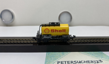 Trix N DC 0002125-5 Kesselwagen "Shell" DB Gelb 2-Achser