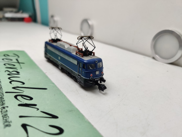 Trix N DC 12054 / BR110 483-5 Elektrolok / DB / Blau / Analog