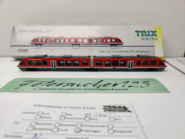 Trix / Mini Trix N DC 12586 / BR648.1 Diesel Triebzug Lint / DB AG / Analog / Digital / OVP