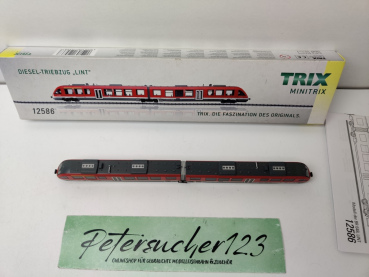 Trix / Mini Trix N DC 12586 / BR648.1 Diesel Triebzug Lint / DB AG / Analog / Digital / OVP