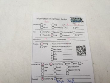 Trix N DC 1300 Elektrolok / Blau / Analog / NL