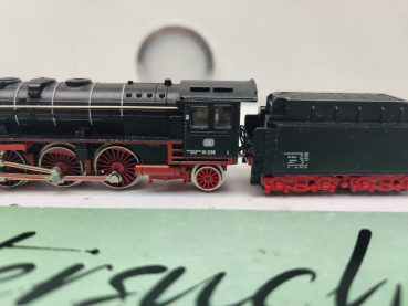 Mini Trix N DC 2076 / BR01 236 Dampflok mit Schlepptender / DB / Analog