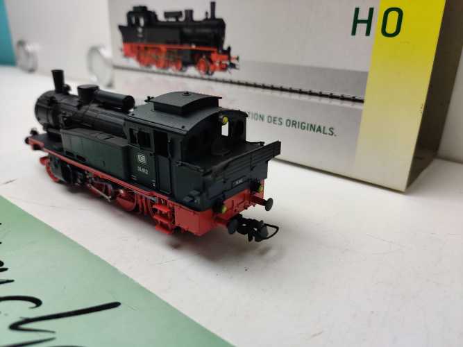 Trix H0 DC 22854 / Personenzug-Tenderlokomotive BR74 912 / DB / ANALOG / DSS / OVP