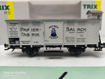 Trix H0 AC 24820 ged. Güterwagen / G 10 / Club 2020 / NEM / K.W.St.E. / OVP