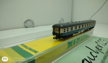 Minitrix N DC 13075 ex 3075 Schnellzugwagen 2.Kl. Büm234 / DB / OVP