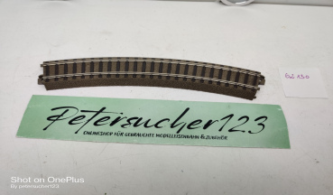 Trix H0 1 x gebogenes Gleis 62130 / Radius 360 mm / Bogen 30°