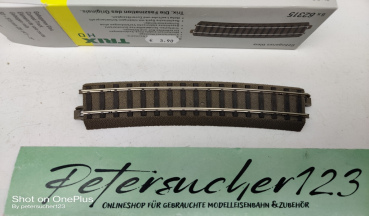 Trix H0 62315 / 1 x gebogenes Gleis Radius 515 mm / 15° / OVP