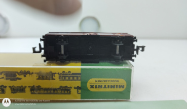 Minitrix N DC 51-3225-22 Kühlwagen Werbemod. "IDEE+SPIEL" Ichqrs / DB / Ersatz-VP