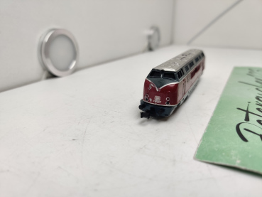 Mini Trix N DC 16201 / V200 137 Schwere Diesellok / Rot / Analog