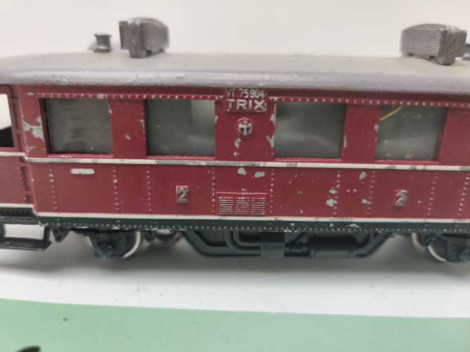 Trix DC H0 VT75 904  Triebwagen / Rot / Analog