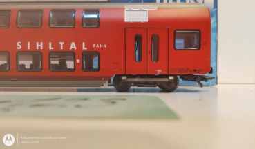 Tillig H0 DC 73799 Doppelstockwagen "SIHLTAL Bahn" / SBB / NEM / OVP