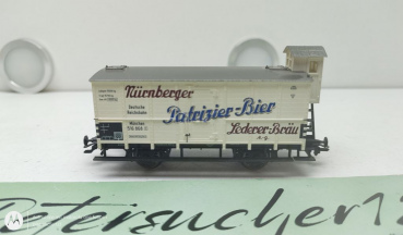 Trix H0 AC 23523 Bierwagen mit Bremserhaus "Patrizier-Bier" / NEM / DRG