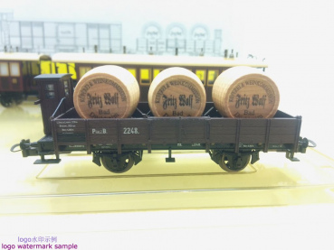 Trix H0 DC 21252 Personenwagen-Set Nebenbahn-Zug der Pfalz-Bahn / NEM / OVP