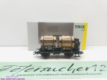 Trix H0 DC 24113 Clubwg 2012 Weinfasswagen / NEM / Privat bei K.Bay.Sts.B. / OVP