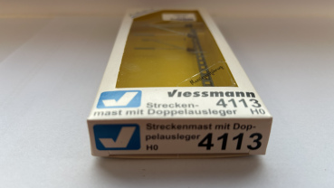 Viessmann H0 4113 Streckenmast mit Doppelausleger / OVP