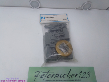 Viessmann 4195 / Tunneloberleitungsset / 10 Masten / 3 m Fahrleitungsband / OVP