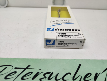 Viessmann N DC 4400 Form -Hauptsignal / 1-flügelig / OVP