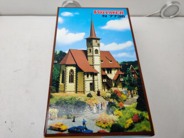 Vollmer N 7736 Kirche / Bausatz vollständig / OVP
