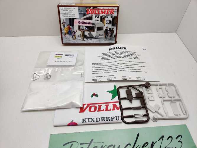 Vollmer N 7616 Glühweinstand Verkaufswagen / Bausatz / 1:160 / OVP